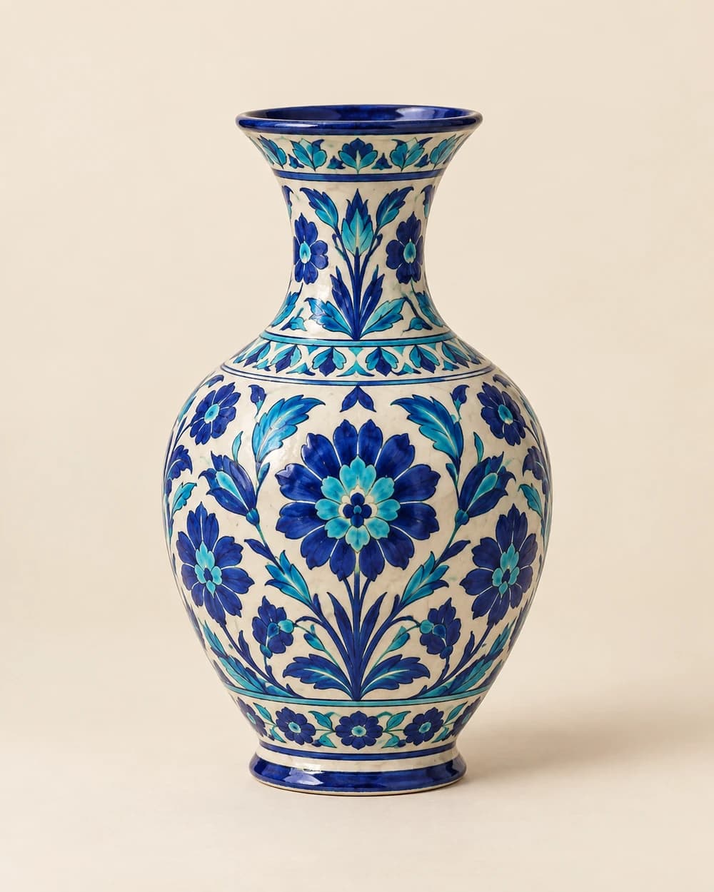 Multani blue pottery vase